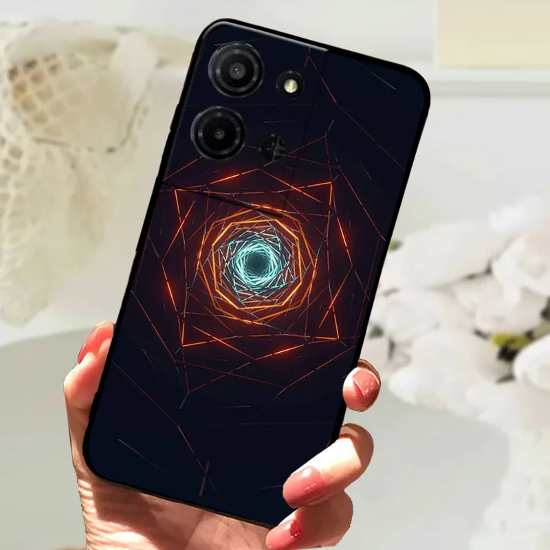 Marble Printed Shockproof TPU Matte Phone Case - Soft Protective Back Bumper Cover
