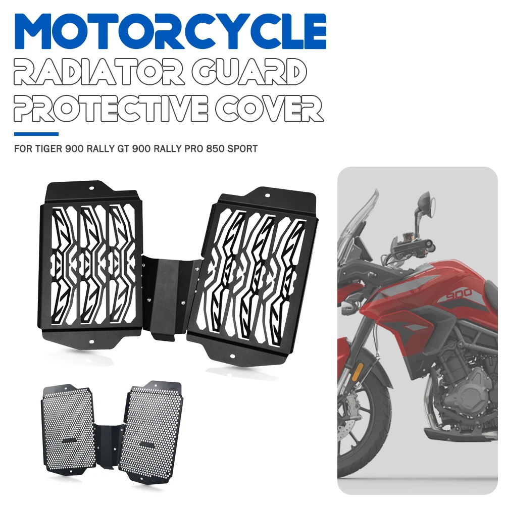 

For Tiger 900 Rally / GT / Rally Pro / GT Pro 850 Sport Motorcycle Radiator Grille Cover Guard Protection 2020 2021 2022 2023