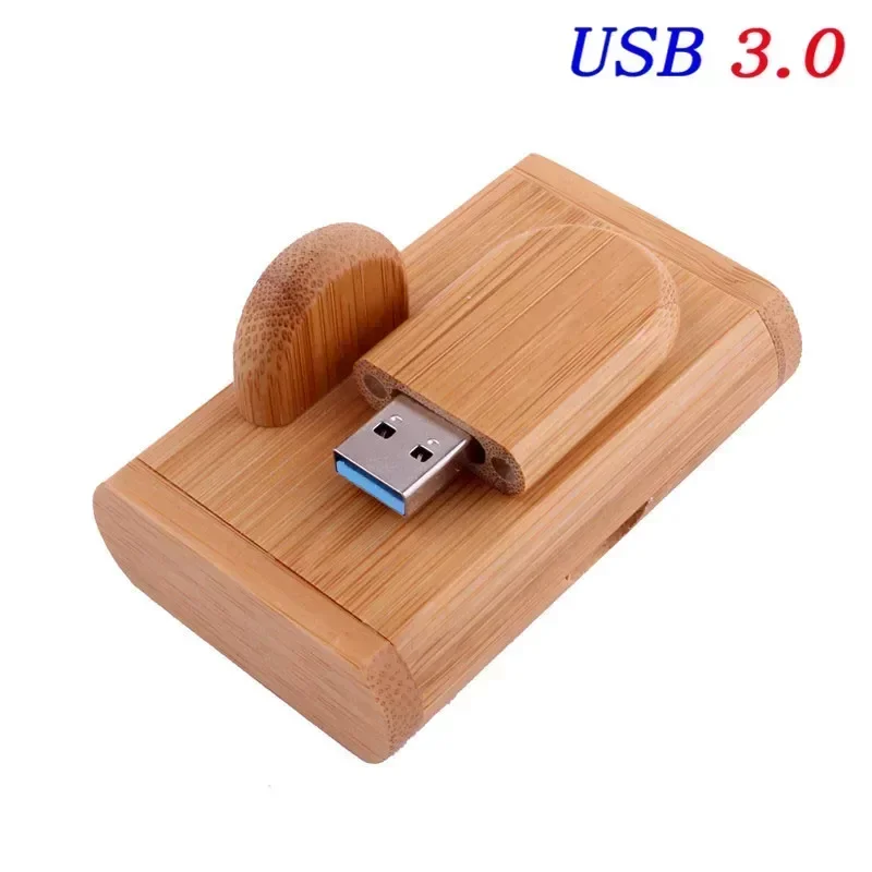 thumbnail image 1 of JASTER USB 3.0 High Speed LOGO Wooden Box Personal Logo Customer Pendrive 8GB 16GB 32GB 64GB USB Flash Drive Pen Drive U Disk, 1 of 5