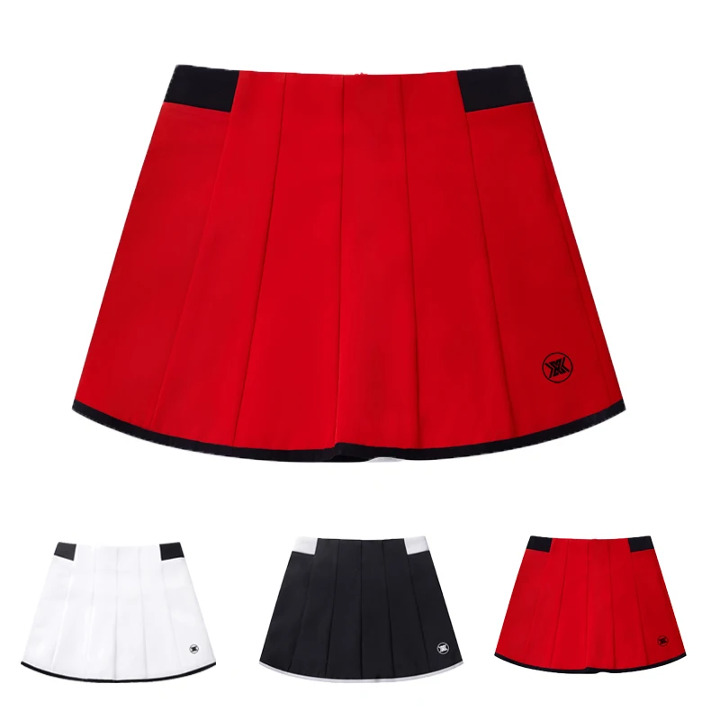 Golf Women Short Skirt Ladies spring summer Slim Fit Pencil Skorts Tennis Badminton Golf Apparel golf skirt red