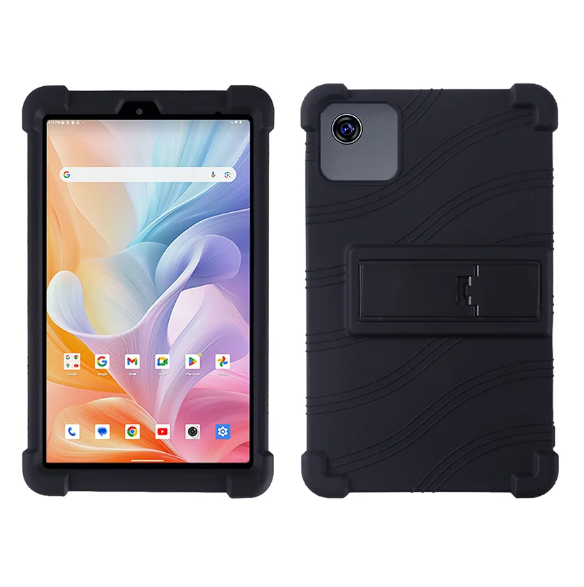 Children's Shockproof Silicone Kickstand Case - Durable Protective Cover