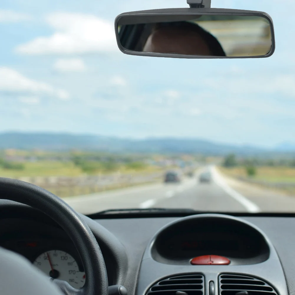 Specchietto Retrovisore Interno Auto Panoramico 285x70mm - Vista Grandangolare, Antiabbagliamento, Per Auto Camion E SUV - Foto 11