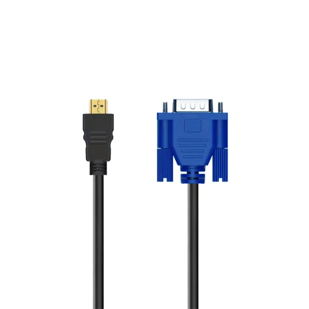 HDMI ȣȯ -VGA  -Ƴα 1.5M Ƽ Ŀ ڵ, ǻ ƮϿ 1080P 60Hz