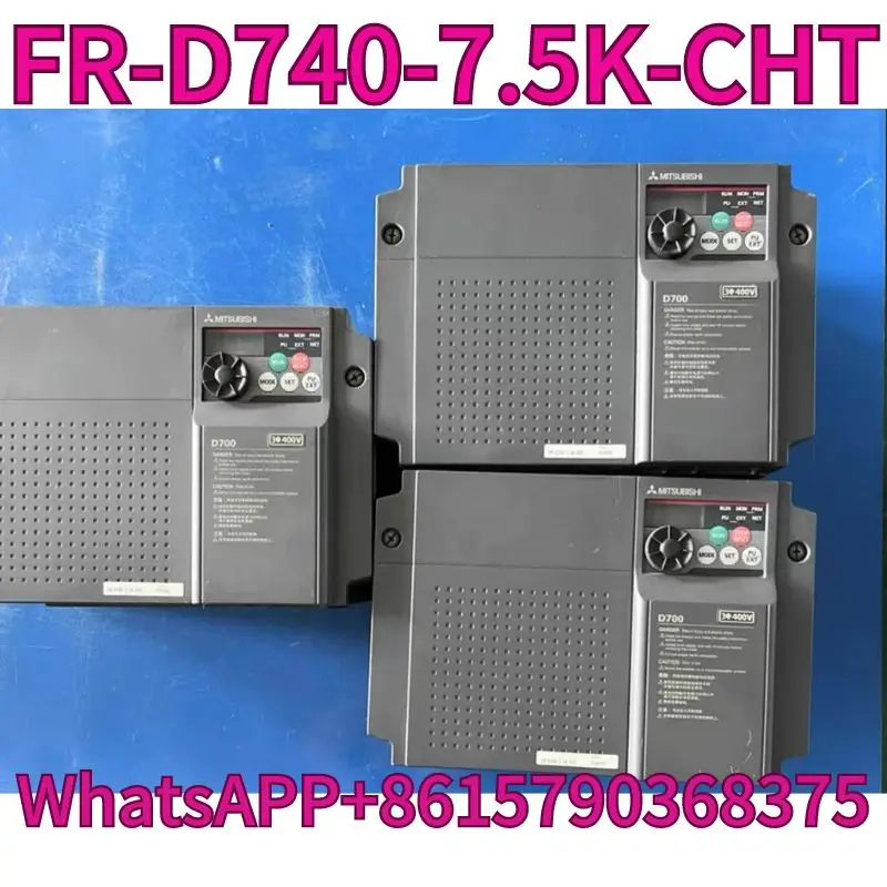 

Used frequency converter FR-D740-7.5K-CHT 7.5KW 380V tested OK and shipped quickly