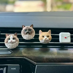 Personalized 3D Pet Portrait Pet Keychain Custom Dog Head Ornament Customized Pet Gift Car Aromatherapy Pet Lover Gift Ideas