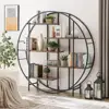 5-Tier Metal Plant Stand Vintage Industrial Bookshelf Storage Rack Indoor Display Organizer Living Room Garden Balcony 3