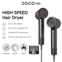 DOCO Hair Dryer High Speed 75m/s 200 million Negative Ions Hair Care 11000 Rpm Professional Lightweight Home Travel Gift 2