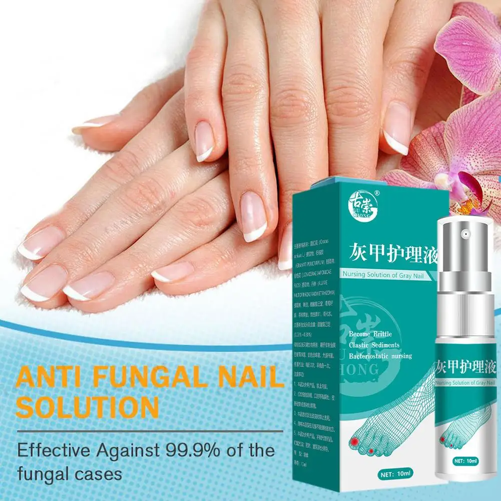 

Nail Fungus Treatments Serum Spray Repair Toe Nail Essence Fungal Anti-Infection Gel Treatment Removal Onychomycosis Parony R1N5