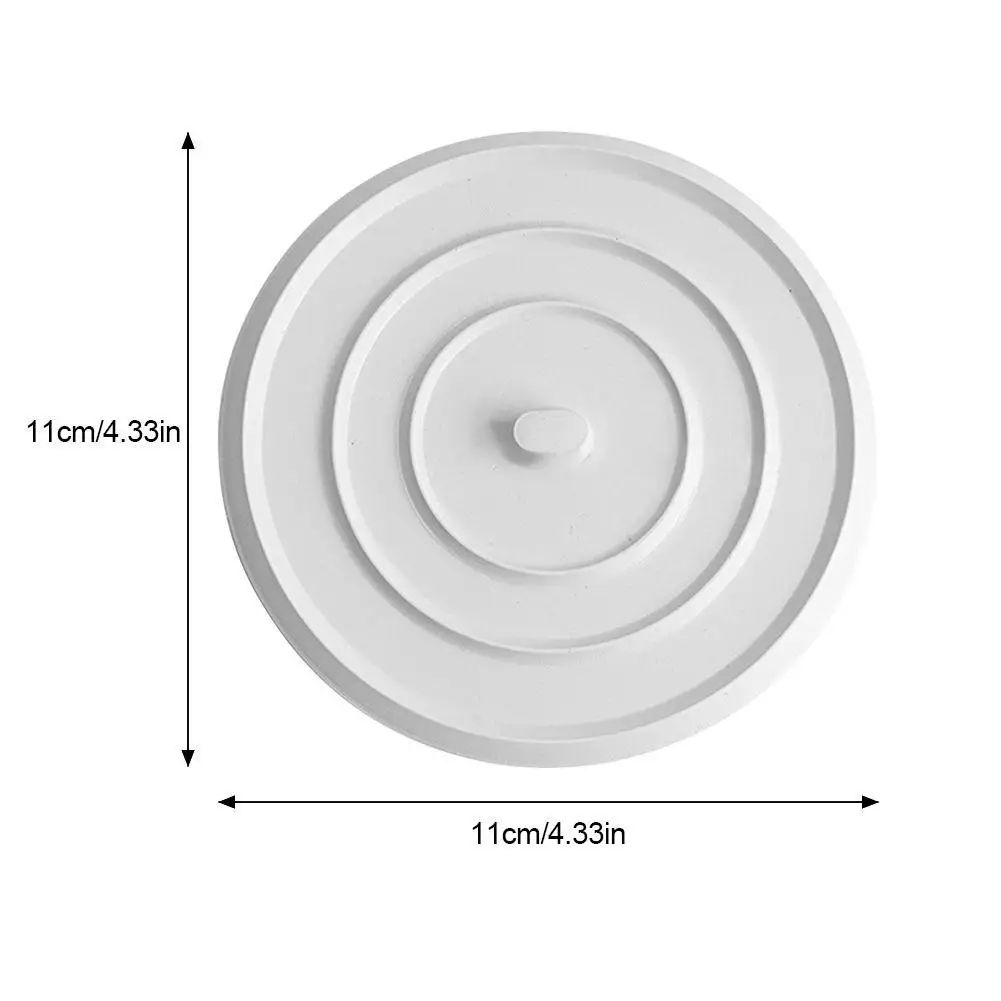 Shower Drain Cover Large Silicone Bathtub Stopper Leakage-proof Sink Hair Stopper