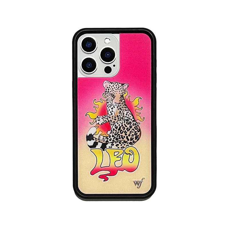 Wildflower Kensington Kiss Cherub Phone Case – Kitten, Little Angel, Devil, and Lamb Design Cover