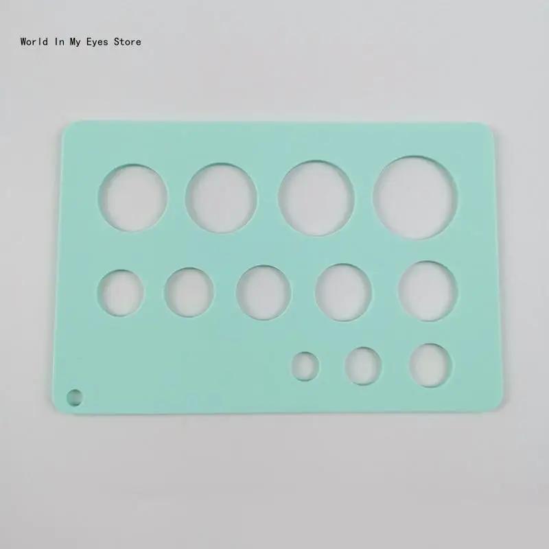 124D Electric Breast Flange Insert Flange Measuring Card Breastpump Shield Insert Breastpump Part Accessories