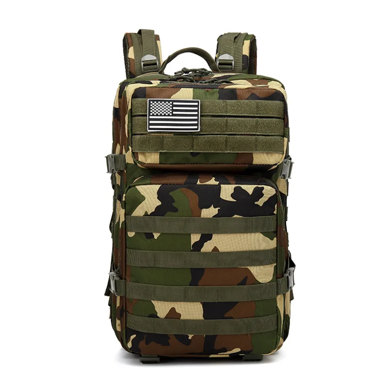New Outdoor 3P Attack Multifunctional Large Capacity Camouflage Field Sports Mountaineering Backpack Tactical Backpack