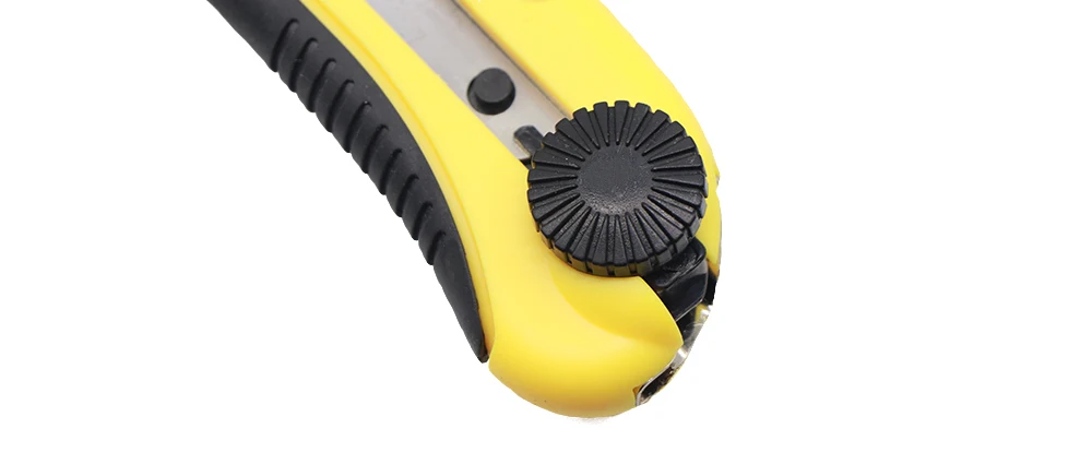 TOVIA 25mm Universalmesser SK5 Edelstahlklinge Einziehbares Messer Kartonschneider Abbrechbares Taschenmesser zum Schneiden von Seil und Papier – Detail 5