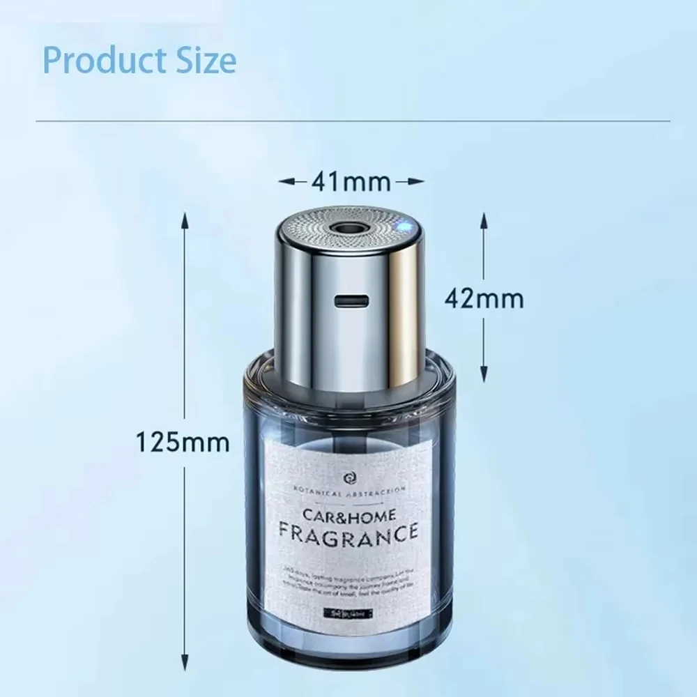 Smart Car Nano Aromatherapy Sprayer,160ml Perfume Container,Auto On/OffBaby-Mom Friendly,Healthy Plant Extracts for Vehicle 6