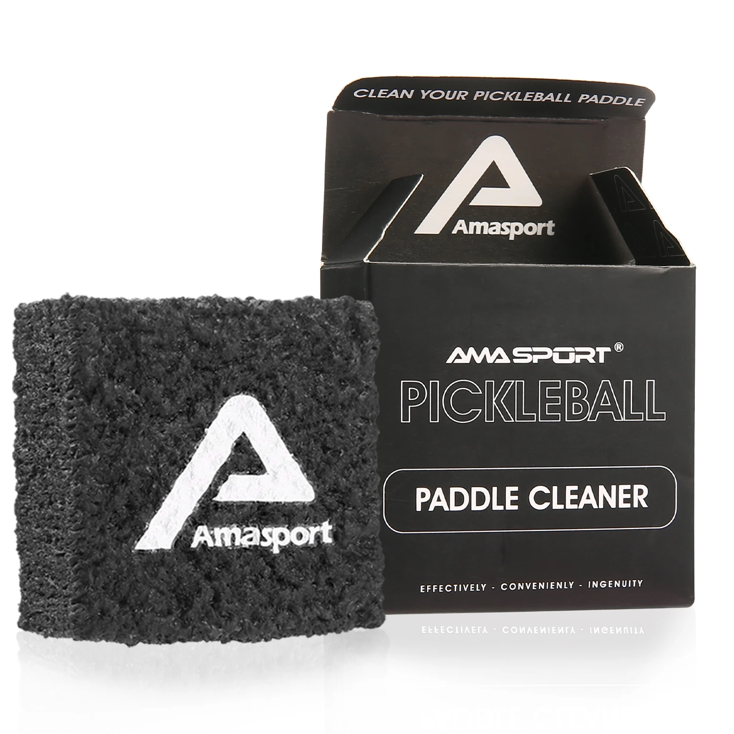 AMASPORT Pickleball Paddle Eraser Reusable Fast Residue Dirt Removal and Scratches Carbon Fiber Pickleball Paddle Cleaner