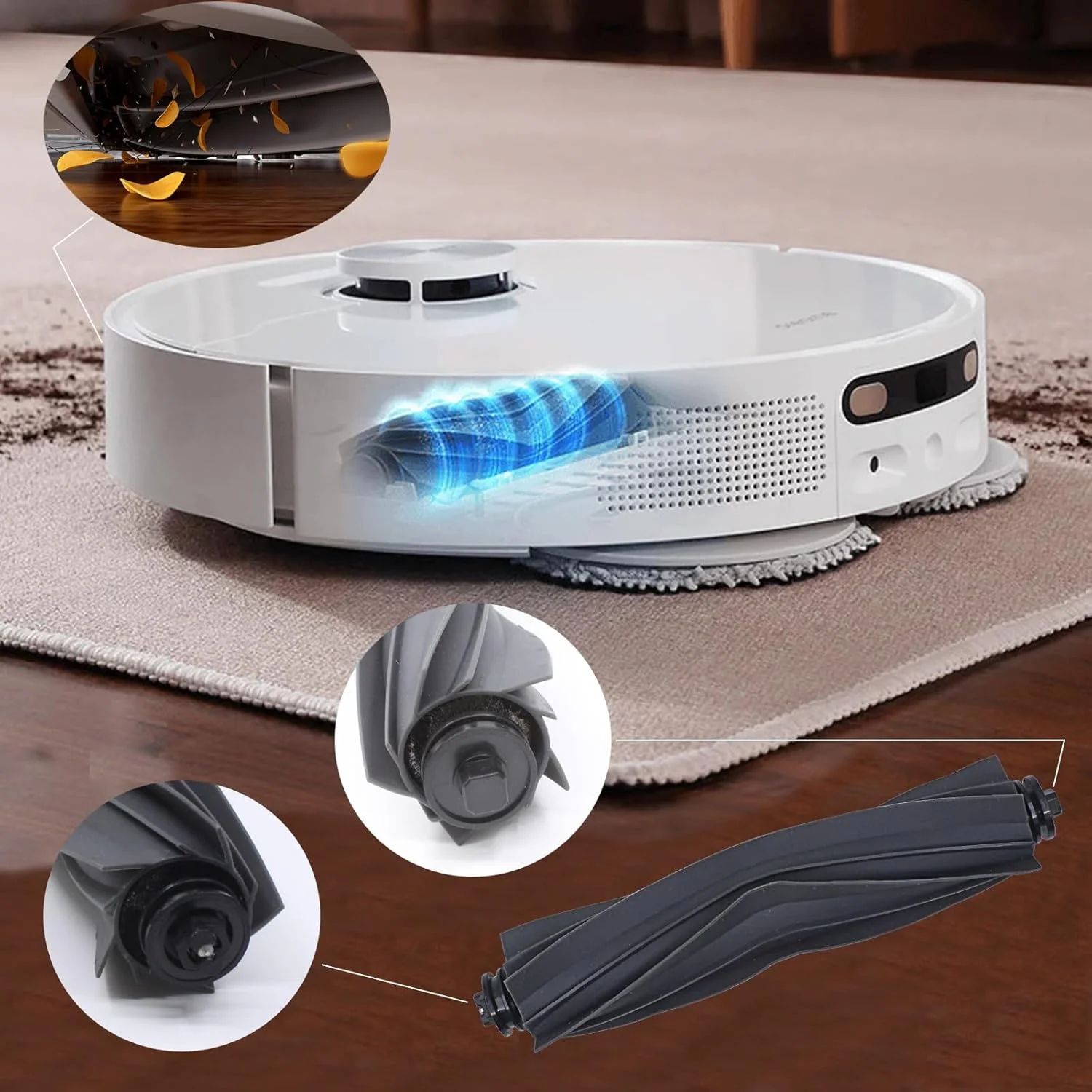 Dreame X40 Ultra / X40 Ultra Complete / X40 Pro / S30 Pro Ultra Robot Vacuum Cleaner Main Brush Mop Hepa Filter Dust Bag