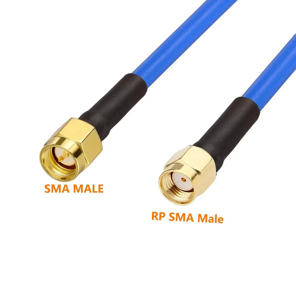 Enhanced High-Frequency Blue Coaxial Cable