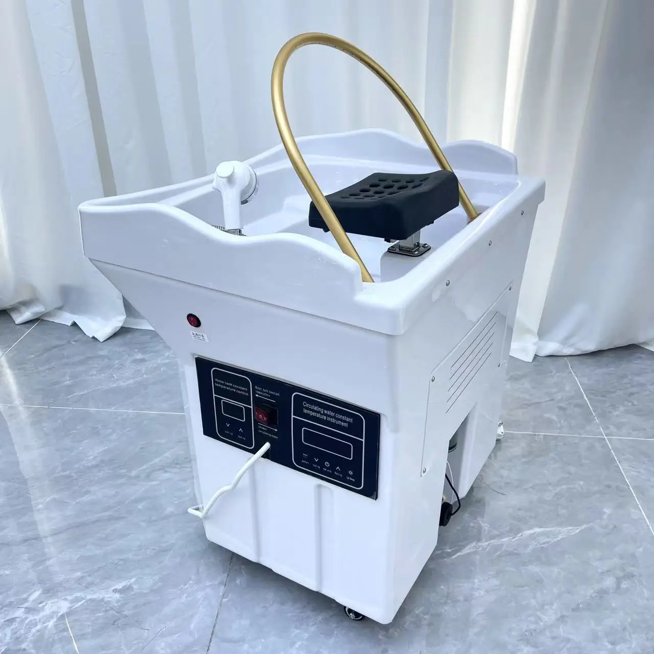 2024 Hot Sale Hair Washing Bed Portable Head Spa Equipment Mobile Shampoo Chair Basin In Stock 2