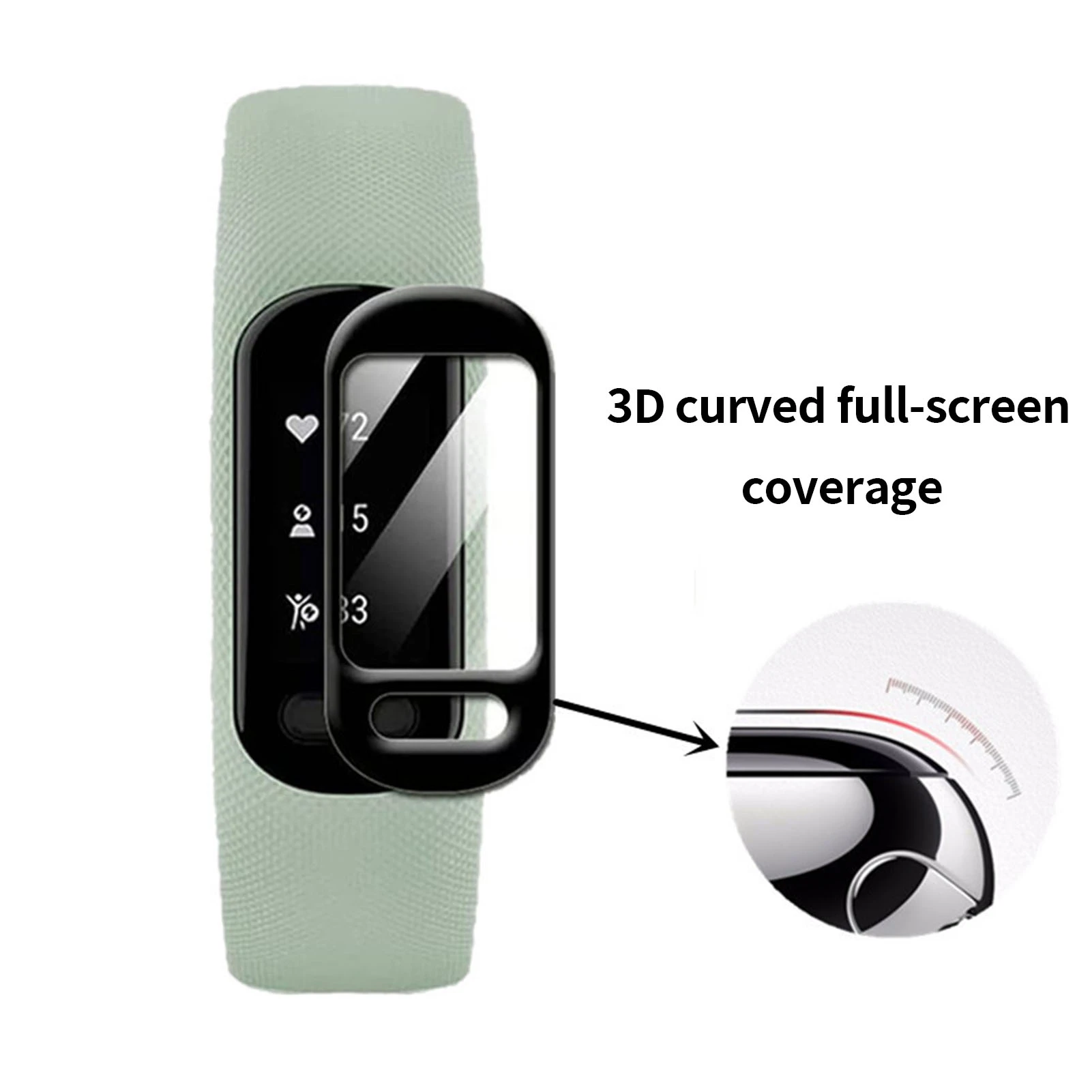 Kenmerkend Anemoon vis Artiest Garmin Vivosmart 5 Screen Protector | Film Screen Protector | Smart  Accessories - Garmin - Aliexpress