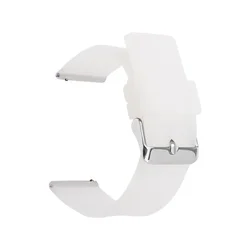 Premium Soft Rubber Silicone Universal Quick Release Watch Band Accessories - 12mm (Half transparent)