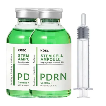 PDRN Centella Ampoule Face Serum Radiance Deep Hydration Serum, Soothing & Elasticity for Smooth Skin Care 30ml