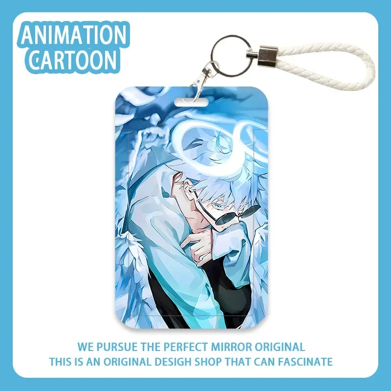 Anime Character Cartoon Pattern Card Holder Student Campus Card Protective Cover 5