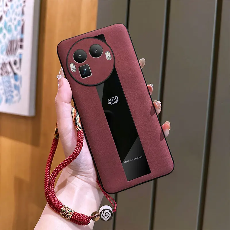 Elegant Leather Bracelet Anti-fall Shockproof Phone Case Cover - Ancient Style