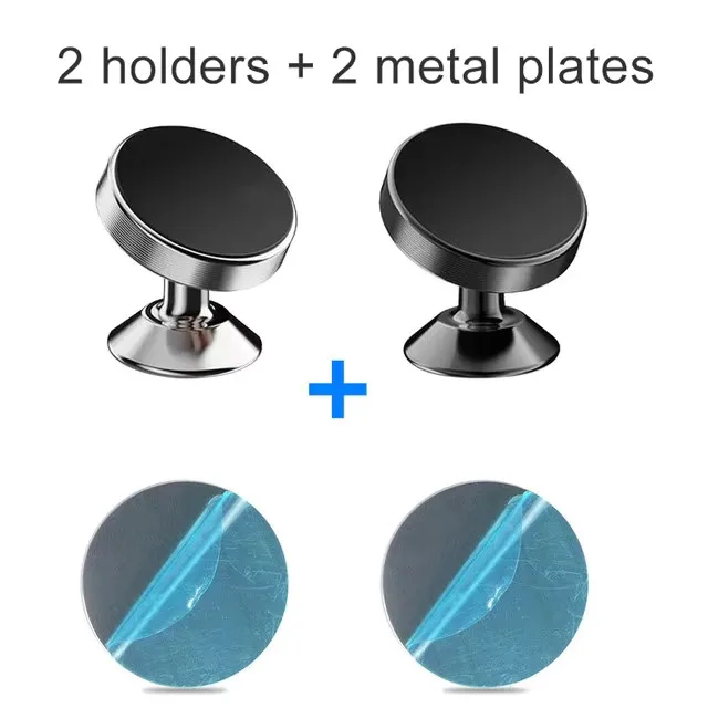 Universal Magnetic Phone Holder – Secure Dashboard & Wall Mount