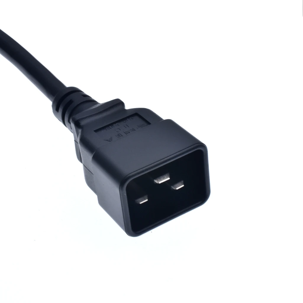 qualidade, c20, plugue macho para c19, soquete