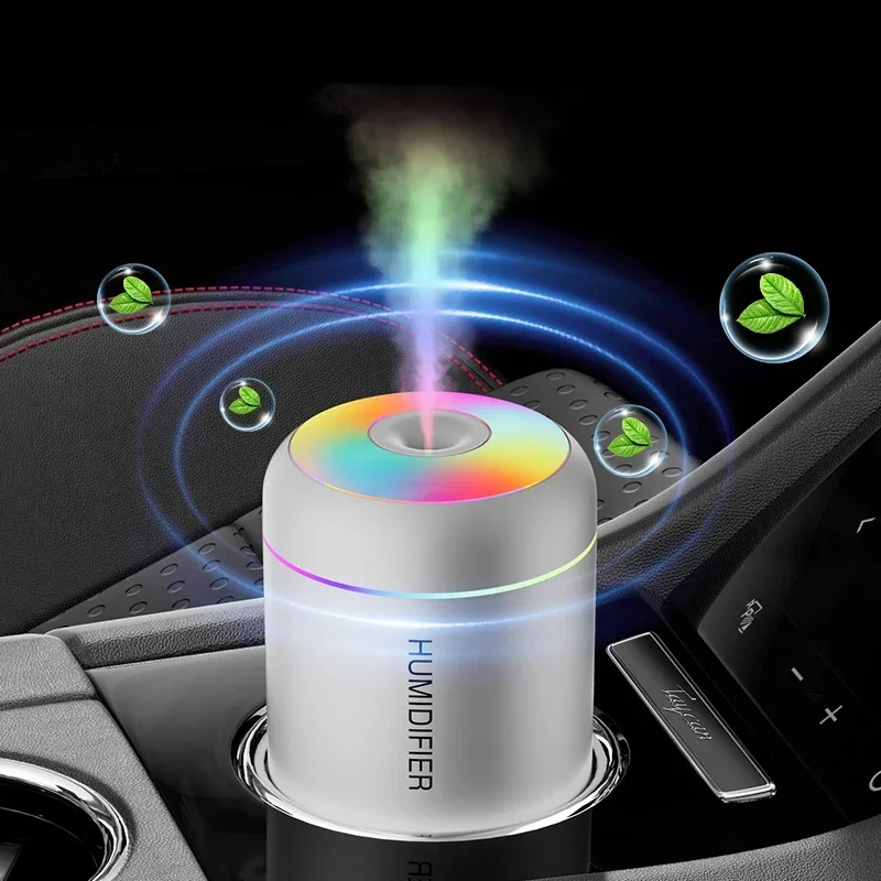 Car home bedroom Mini air humidifier USB electric 180ML aroma diffuser Essential oil purifier Aromatherapy mist machine