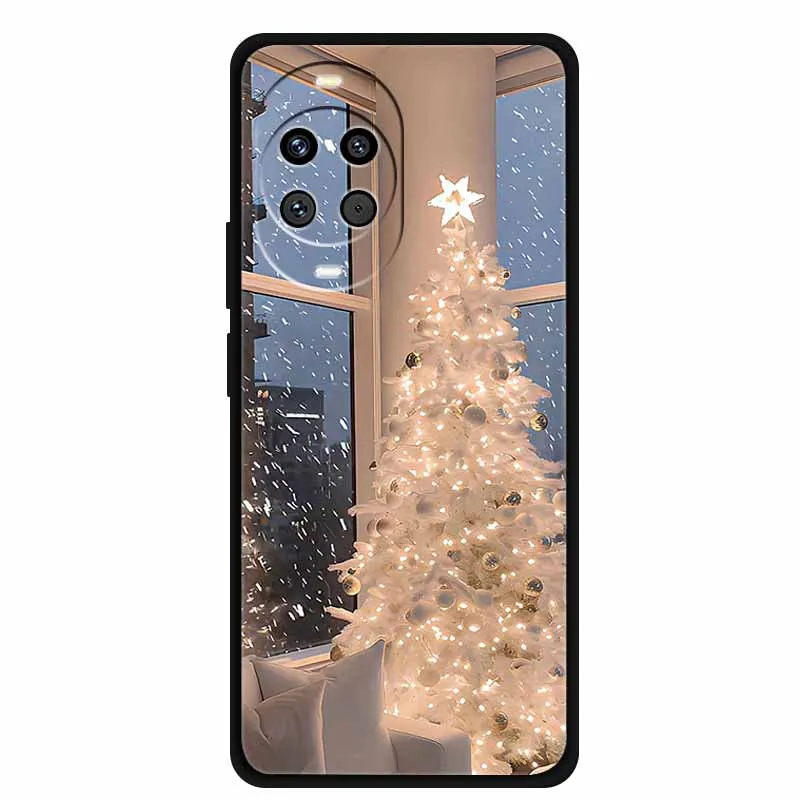 Festive Cartoon Christmas Soft TPU Phone Case - Fun & Durable Bumper Cover