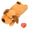 Plush Heartbeat Puppy Behavioral Training Toy Plush Pet Snuggle Anxiety Relief Sleep Aid Doll Durable Dog Chew Toys For Chewers 1