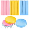 12Pcs Compressed Facial Sponge for Estheticians Face Round Cleansing Sponge Makeup Removal Sponge Pad Exfoliating Spa Washing 1
