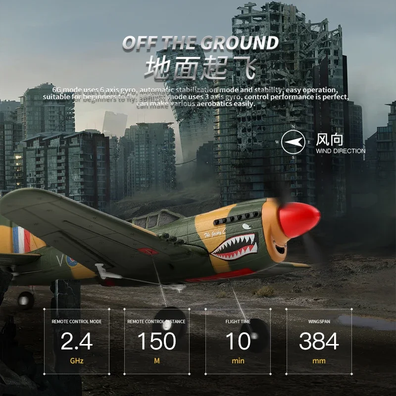 WLtoys XK A220 RC Plane 4CH 3D6G Stunt Fighter 2.4G Radio Control Airplane Electric Aircraft Outdoor Toys for Adult Children