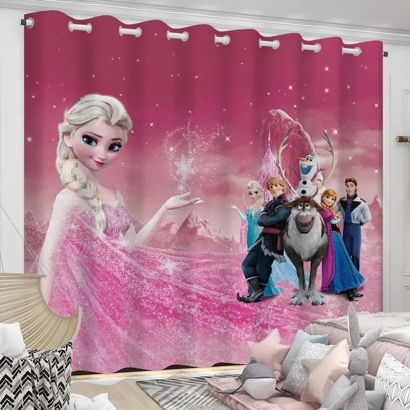 Hot Nieuwe Disney Frozen Gordijnen Elsa Waterdichte Stof Badkamer Douchegordijn Bad Gordijnen Home Decor Kinderen Meisjes Gift - AliExpress
