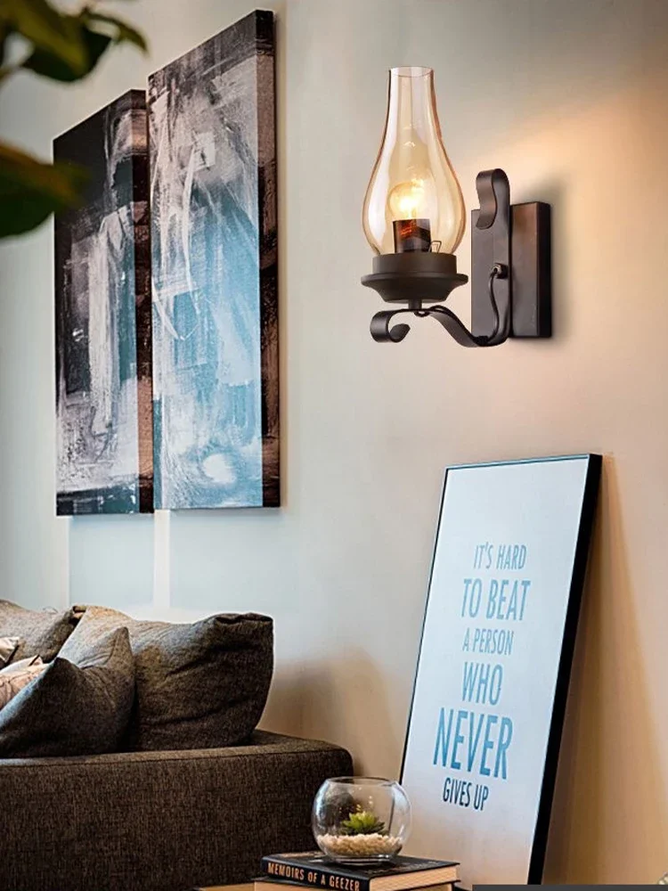 Loft industrial style wall lamp image 10