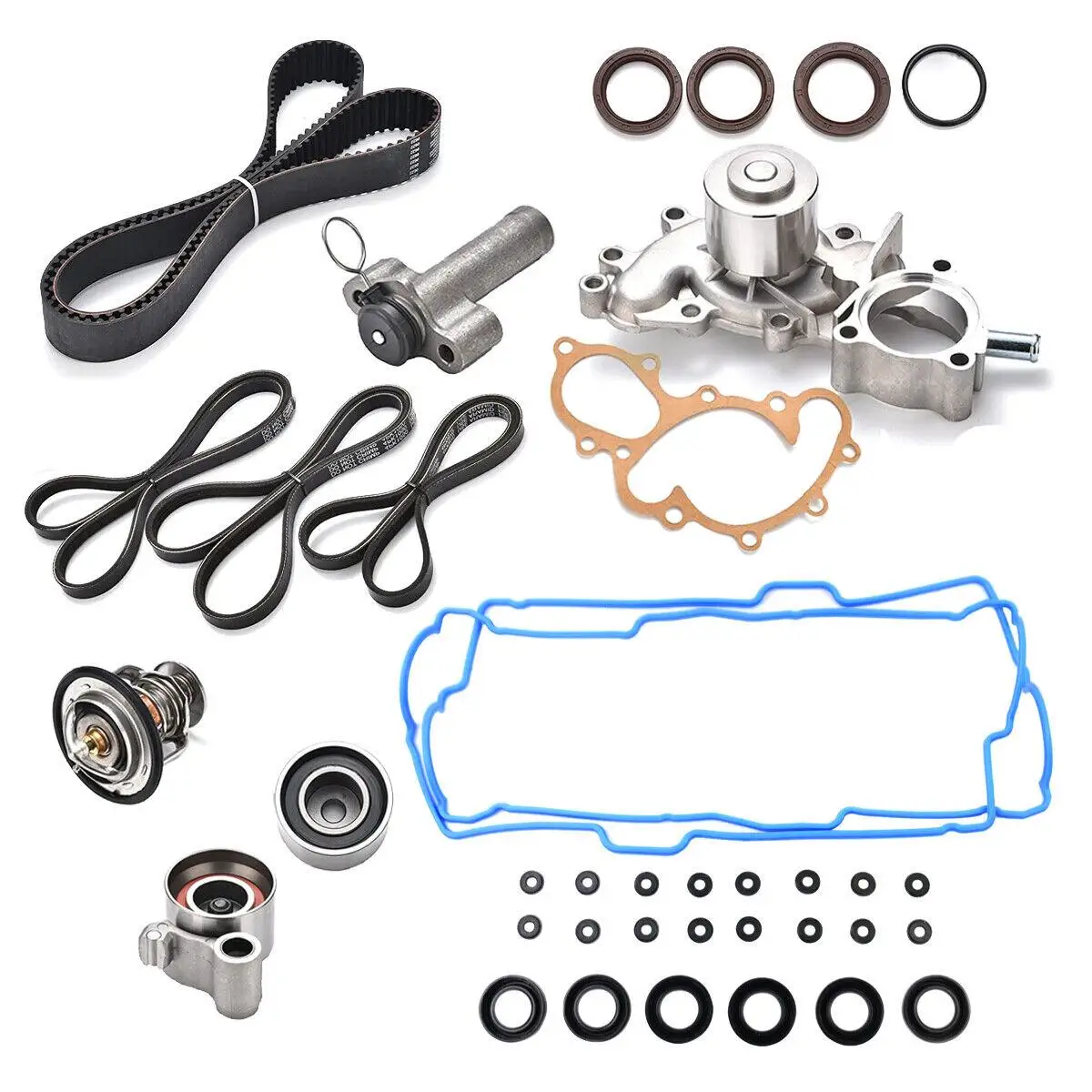 AP01 Head Gasket Set Timing Belt Kit Water Pump For Toyota 4Runner 3.4L  5VZFE TS2627 13568YZZ03 1350362040 161006939883 AliExpress