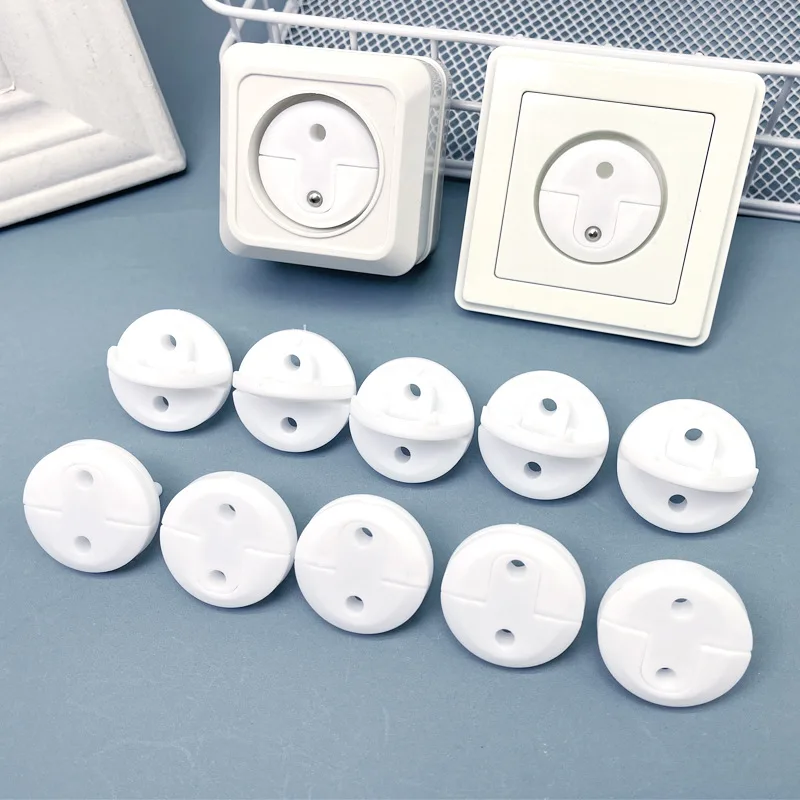 10Pc Outlet Covers Baby Proofing Safety Guard Protection Children Anti Electric Shock Electric Shock Plugs Protector Cover