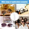 Acrylic Eyeglass Holder 5-tier Optical Glasses Organizer Stand Boat Arc Design Eyewear Holder Display Ski Goggles display stand 5