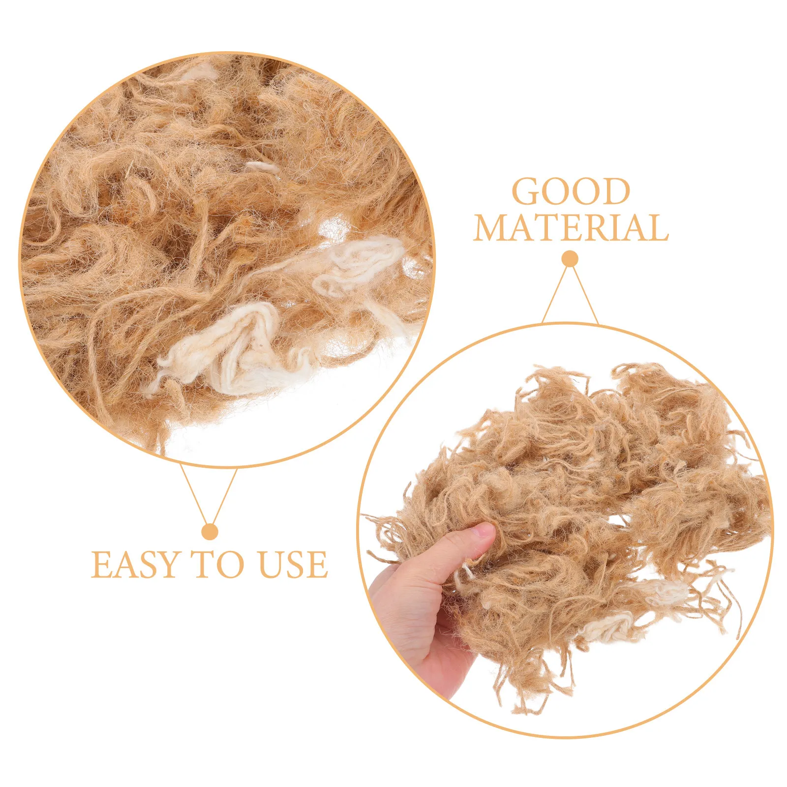 천연 새 둥지 재료 40G 혼합 황마실 둥지 필러 실내외 새장용 DIY 둥지 침구 패드 카나리아