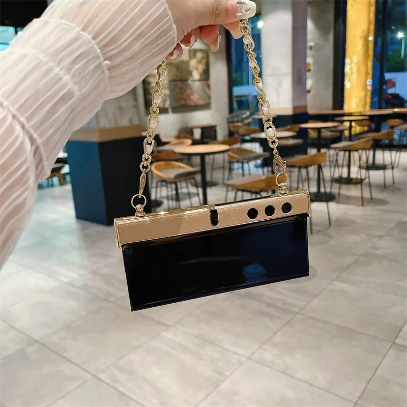 Bracelet Electroplated Frame PU Leather Phone Case For Honor V Purse Cover