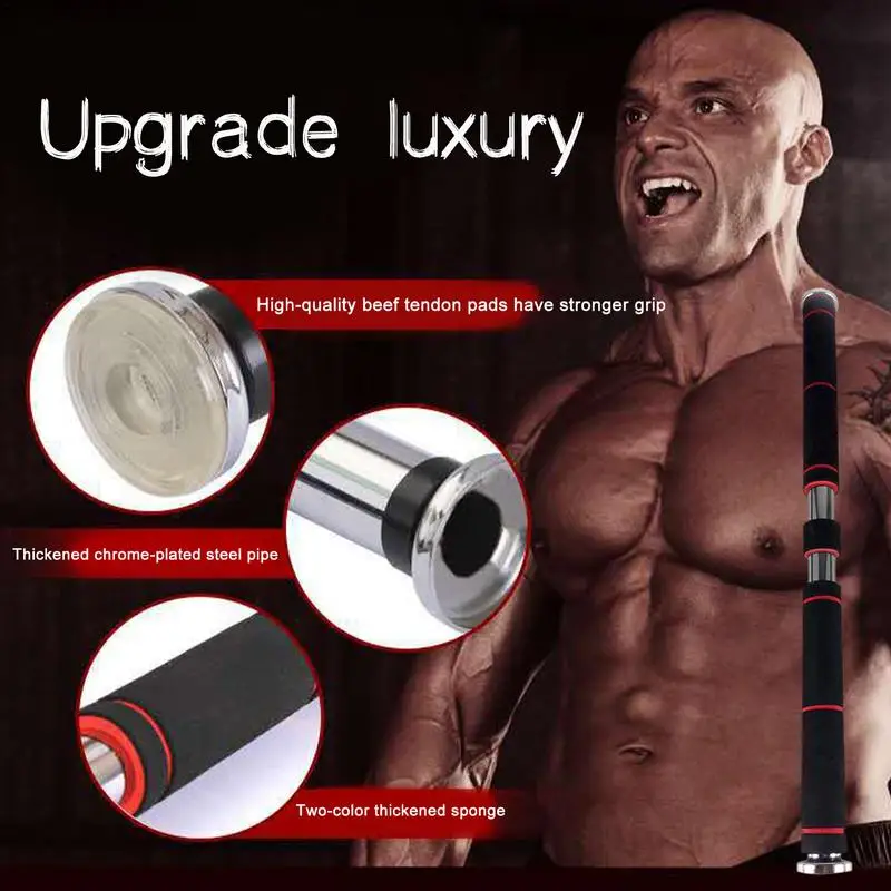 Adjustable Door Horizontal Bars Exercise Home Workout Gym Chin Up Pull Up Training Bar Sport Fitness Equipments