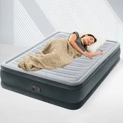 Inflatable Mattress with Electric Pump Inflatable Bed Folding Outdoor Sofa Garden Camping Sun Lounger Beach Air Daybed Furniture