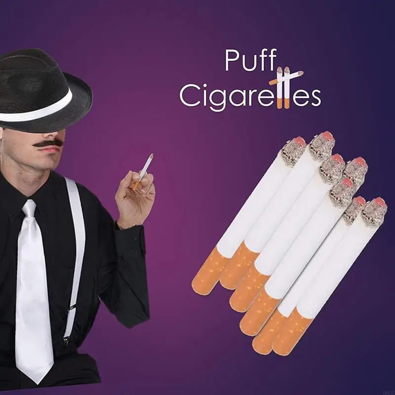 D0JC Simulated Paper Fake Cigarette Toy Present April Fool's Day Interesting Gift