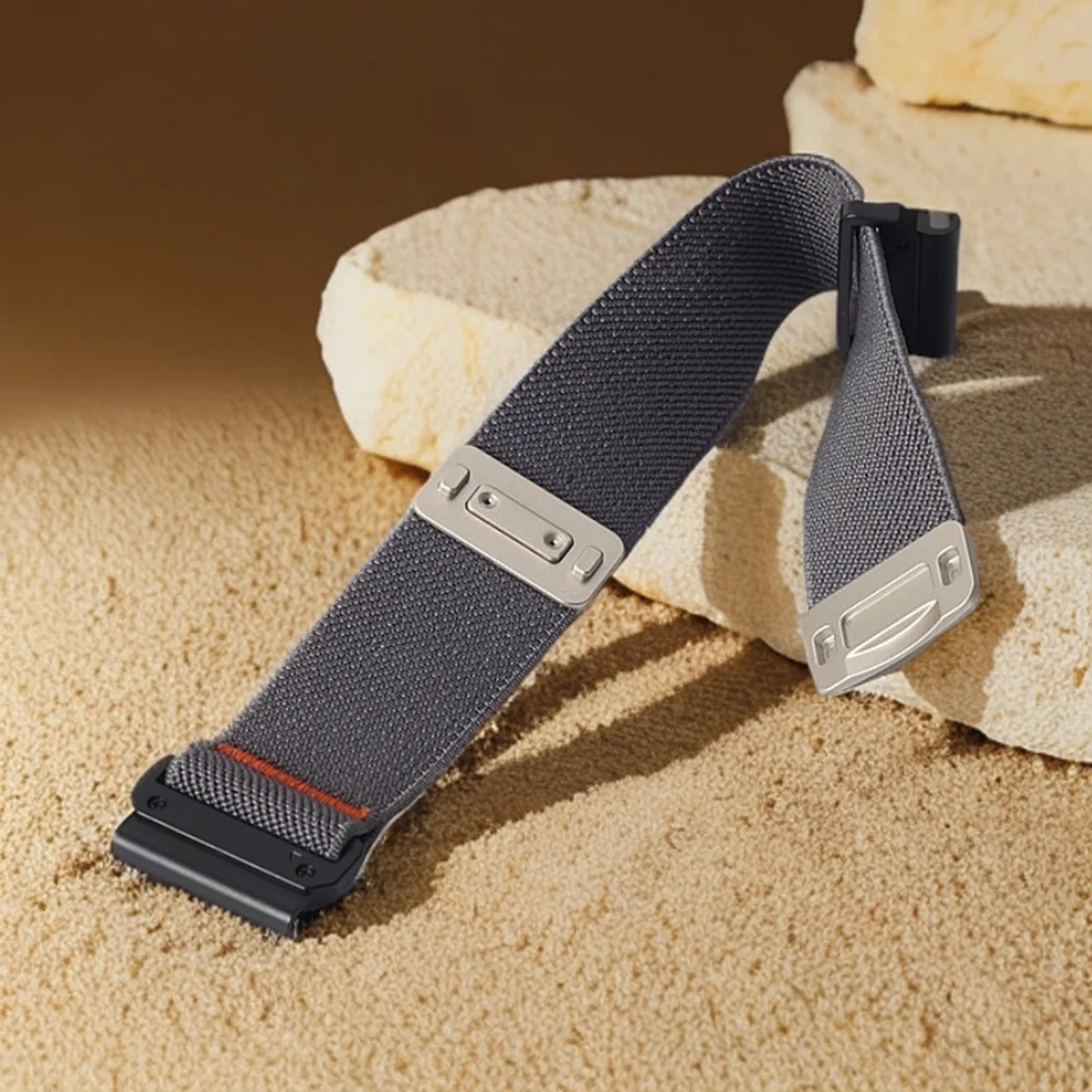 QuickFit Parachute Nylon Elastic Magnetic Strap, 22/26mm