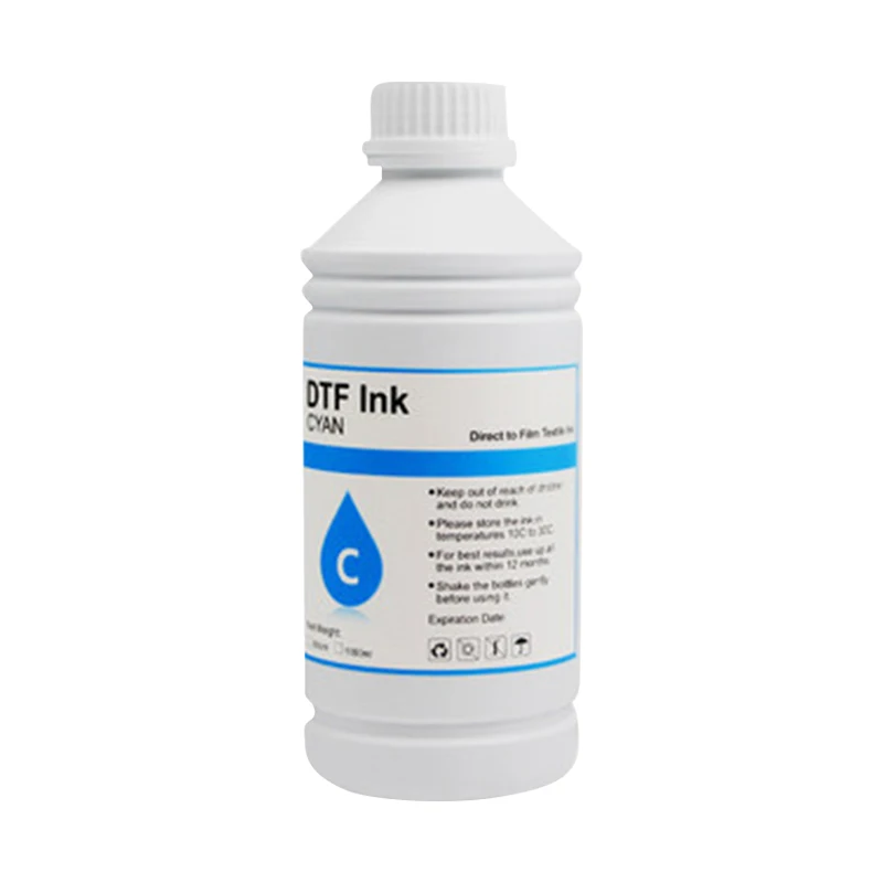 Tinta de Dtf para para a Impressora de Dirent Filme de Transferência Térmica para o Animal de Estimação Filme de Transferência em pó de Derretimento Quente Tinta Têxtil Dtf Impressão 500ml co - Imagem 4
