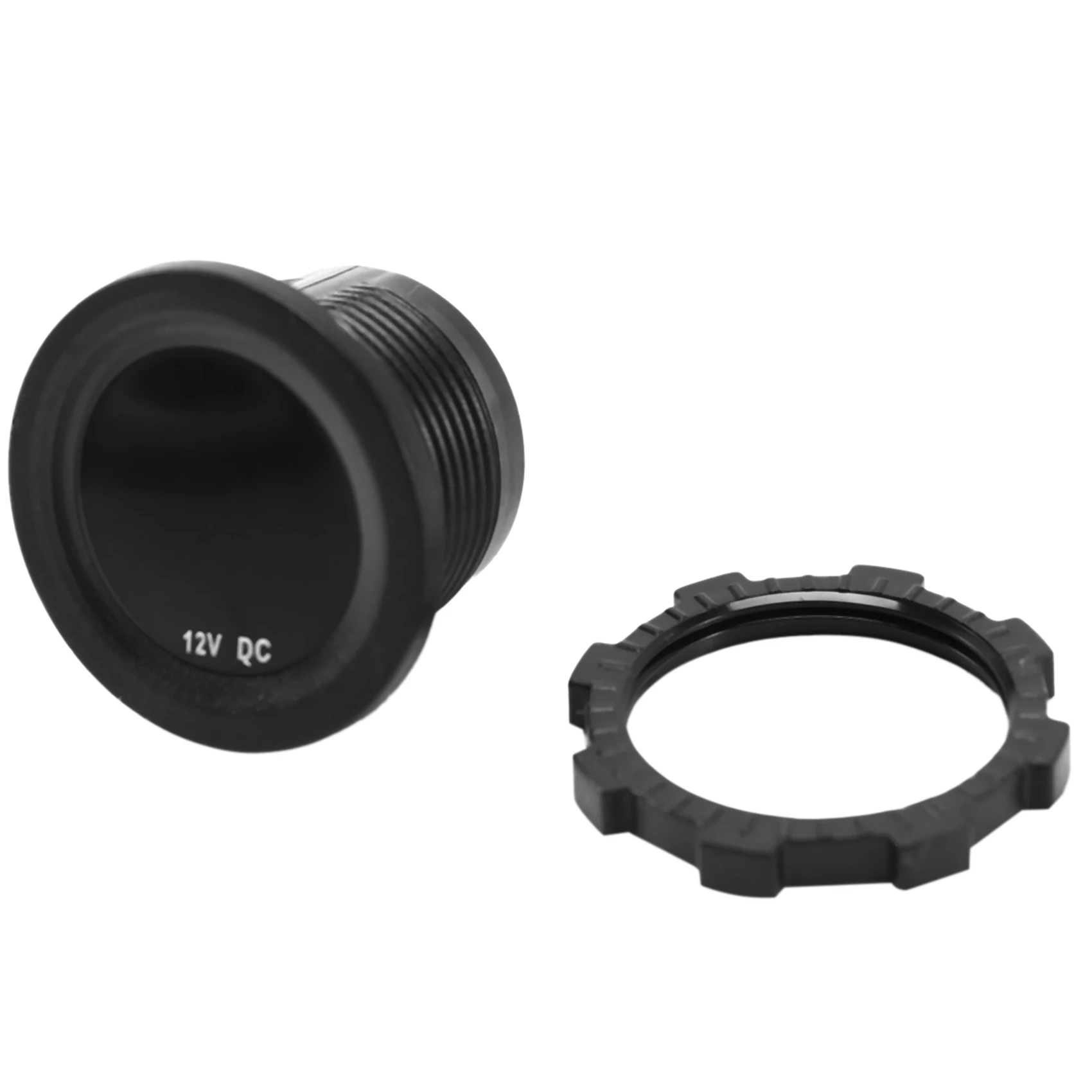 DT60 방수 DC12V 디지털 전압계 3선식 차량 오토바이 보트 자동차 전압 패널 미터 LED 디스플레이 컬러