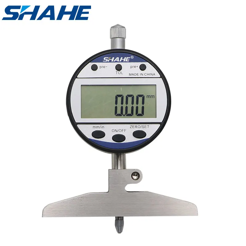 Digital Indicator Depth Gauge Dial Depth Gage 0100 Mm Digital