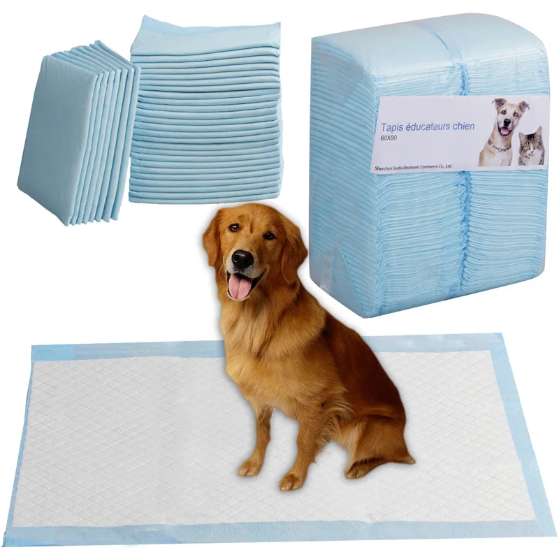 Pet Training Dog Pee Diaper Potty Cat Piddle Pads Super Absorbent Leak-Proof for Puppy Housebreaking |
