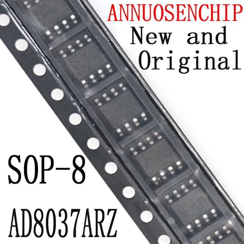 

Новые и оригинальные низкие искажения AD8037AR AD8037 8037A SOP-8, широкая полоса пропускания, отзывы, напряжение, зажим, усилитель AD8037ARZ, 10 шт.